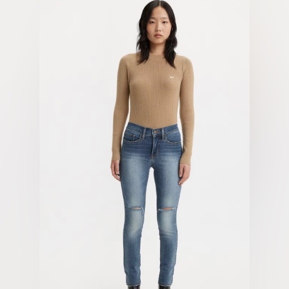 Levi’s Women’s 311 Skinny Shaping Cuffed Jeans Size 25
